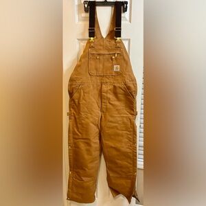 Carhartt Tan Work Overalls